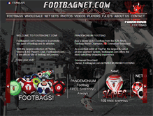 Tablet Screenshot of footbagnet.com